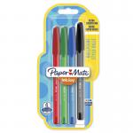 Paper Mate Inkjoy 12 Pack 100ST Ballpoint Pens Pack of 4 Assorted Colours 35332J