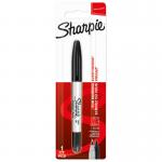 Sharpie Permanent Marker Pack of 12 Single Black Twin Tip Permanent Markers 35340J