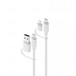 Alogic 4-in-1 100W Silicone Flexible Universal Charging Cable 35365J