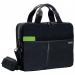 The ACCO Brands Laptop Bags Leitz Complete 13.3” Laptop Bag Smart Traveller is a sleek and stylish bag designed to protect and transport your laptop. It features a durable construction with plenty of storage compartments, including a padded laptop sleeve. The bag also has a comfortable shoulder strap and a sleek black design.