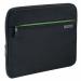 A photograph of the ACCO Brands Laptop Bags Leitz Complete 10” Tablet Power Sleeve 35375J features a sleek and stylish design with a durable exterior. The soft interior lining provides added protection for your electronic devices. The compact size is perfect for on-the-go use.