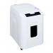 The photograph captures a sleek, compact office shredder with a cross cut design. Its intimus AutoShred feature adds efficiency and convenience, making it a must-have for any medium-sized office.