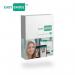This image features a modern and sleek ID card design software, EasyBadge Professional. It includes easy-to-use tools for creating personalized name badges. The software interface is user-friendly and professional, with a clean design.