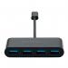 Kensington K33616WW CH1200 USB-C 10Gbps 4-Port Hub 35511J