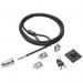 Kensington K64425EUS Desktop & Peripherals Locking Kit 2.0 - Single Keyed 35512J