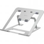 Fellowes Adjustable Laptop Riser Alumia Portable Laptop Stand Silver 35597J