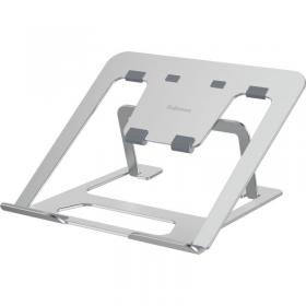 Fellowes Adjustable Laptop Riser Alumia Portable Laptop Stand Silver 35597J