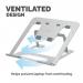 Fellowes Adjustable Laptop Riser Alumia Portable Laptop Stand Silver 35597J