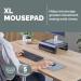 Fellowes Breyta XL Mousepad with Antibacterial Protection Marine 35601J