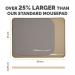 Fellowes Breyta XL Mousepad with Antibacterial Protection Sand 35603J