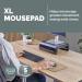 Fellowes Breyta XL Mousepad with Antibacterial Protection Sand 35603J