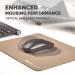 Fellowes Breyta XL Mousepad with Antibacterial Protection Sand 35603J