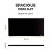 Fellowes Breyta Desk Mat with Antibacterial Protection Black 35604J