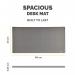 Fellowes Breyta Desk Mat with Antibacterial Protection Grey 35605J