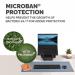 Fellowes Breyta Desk Mat with Antibacterial Protection Marine 35606J