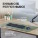 Fellowes Breyta Desk Mat with Antibacterial Protection Sage 35607J