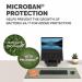 Fellowes Breyta Desk Mat with Antibacterial Protection Sage 35607J