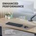 Fellowes Breyta Desk Mat with Antibacterial Protection Sand 35608J