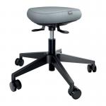 Leitz Ergo Active Sitting Stool with Wheels and Wobble Comfort Seat 35660J