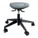 Leitz Ergo Active Sitting Stool with Wheels and Wobble Comfort Seat 35660J