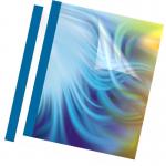 Fellowes 53176 3mm Prestige Thermal Binding Cover - Blue 35670J