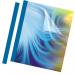 Fellowes 53176 3mm Prestige Thermal Binding Cover - Blue 35670J