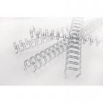 GBC RG810670 No 6 9.5mm White Wire Binders Pack of 100 35757J
