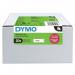 Dymo 45013 D1 12mm x 7m Black on White Tape Pack of 20 35772J