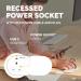 Fellowes Power Spot with 1 x Power Socket & 1 USB C White 35776J