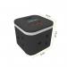 Fellowes Power Cube 3 Sockets, 1 USB-A & 2 USB-C Ports Black 35777J