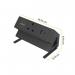 Fellowes Power Desk 1 Socket, 1 USB-A and 1 USB-C Ports Black 35779J