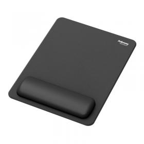 Fellowes Breyta XL Mousepad Wrist Rest Black 35794J