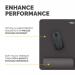 Fellowes Breyta XL Mousepad Wrist Rest Black 35794J