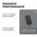 Fellowes Breyta XL Mousepad Wrist Rest Grey 35795J
