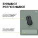 Fellowes Breyta XL Mousepad Wrist Rest Sage 35797J