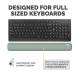 Fellowes Breyta Keyboard Wrist Rest Sage 35812J