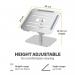 Fellowes Alumia Desk Laptop Stand Silver 35814J