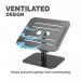 Fellowes Alumia Desk Laptop Stand Black 35815J