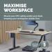 Fellowes Desk Thin Client Holder Black 35816J