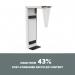 Fellowes Desk Thin Client Holder White 35817J