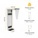 Fellowes Desk Thin Client Holder White 35817J