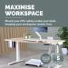Fellowes Desk Thin Client Holder White 35817J