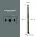 Fellowes Cable Spine Black 35818J