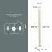 Fellowes Cable Spine White 35819J