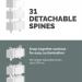 Fellowes Cable Spine White 35819J