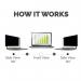 Fellowes Privascreen 14in 16:10 35824J