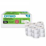 DYMO 11355 Small Multi-Purpose Labels 19 mm x 51 mm Pack of 12 Rolls 35840J