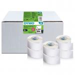 DYMO LabelWriter 104mm x 159mm XL Shipping Labels Black on White Pack of 6 Rolls 35847J