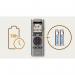Philips DVT1170 VoiceTracer Audio Recorder 35858J