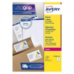 Avery L7166-250 Parcel Labels 250 sheets - 6 Labels per Sheet 35859J